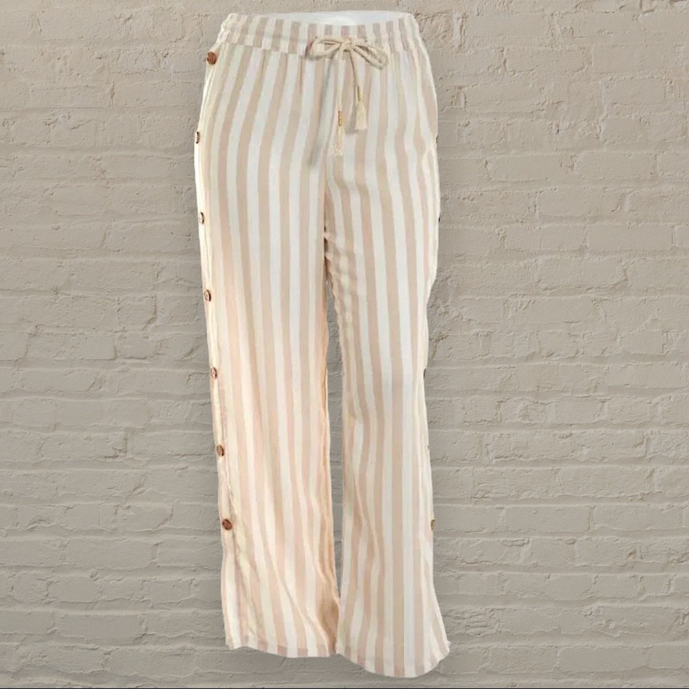 Brand New Woman’s ✨ Wide leg relaxed fit cotton blend pants